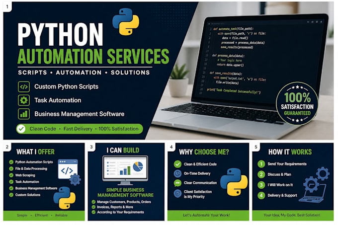 create python scripts for automation