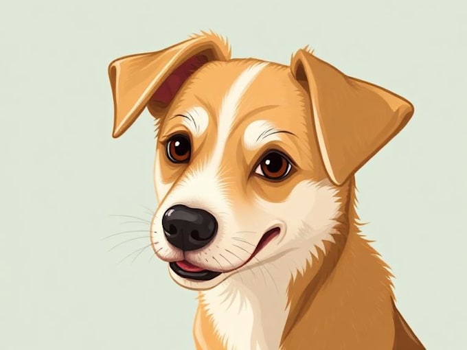 make custom pet portrait, dog portrait, cat portrait art