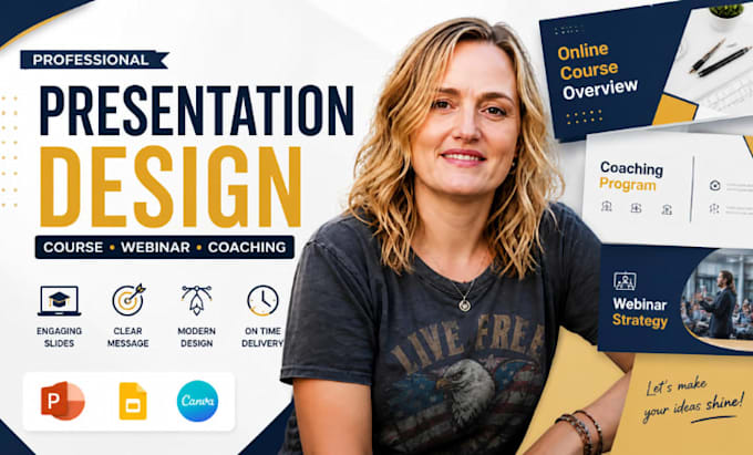 online course ppt, webinar slides, coaching program presentation slides pro