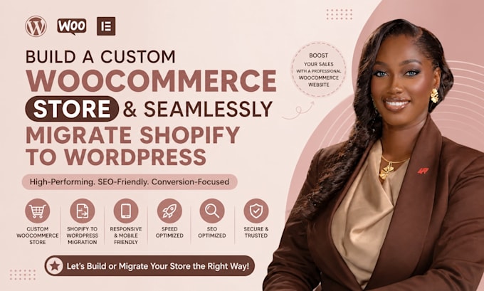 build a custom woocommerce store and seamlessly migrate shopify to wordpress