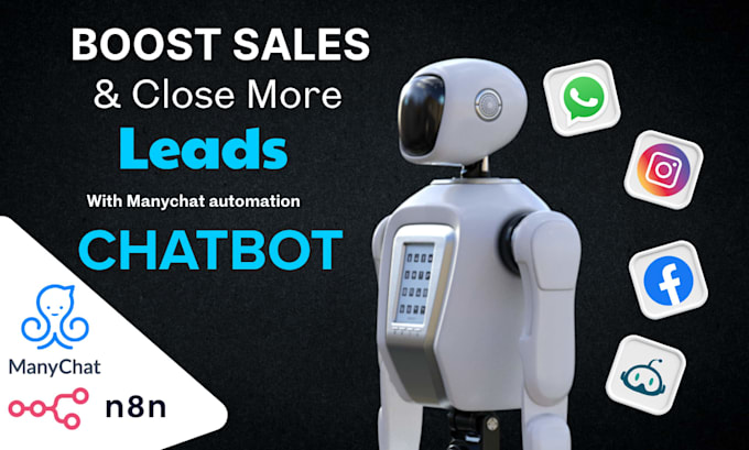 build automated instagram facebook whatsapp chatbot using manychat