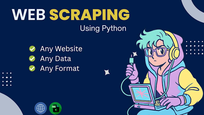 do professional web scraping, data extraction