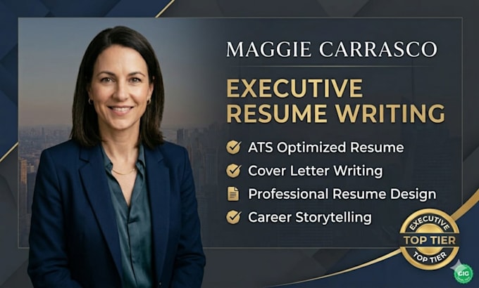 write a professional executive resume for directors and vps
