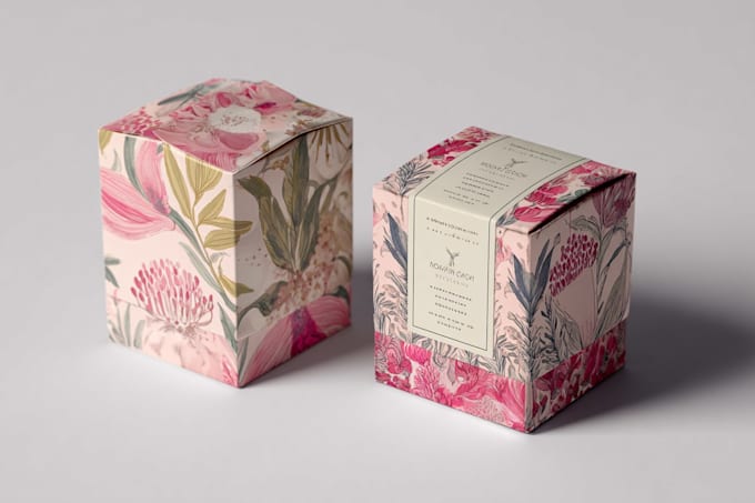 minimalist vegan and organic product packaging