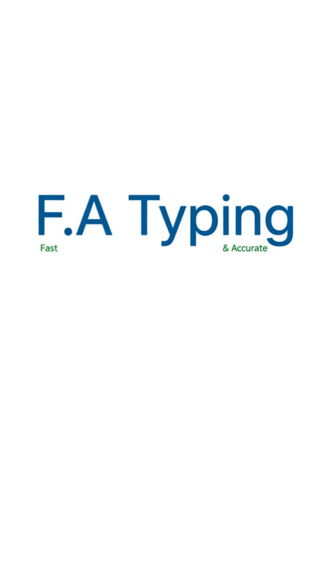 do fast typing, data entry, and PDF to ms word conversion