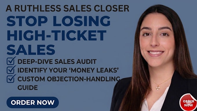audit your high ticket sales process and fix your conversion leaks