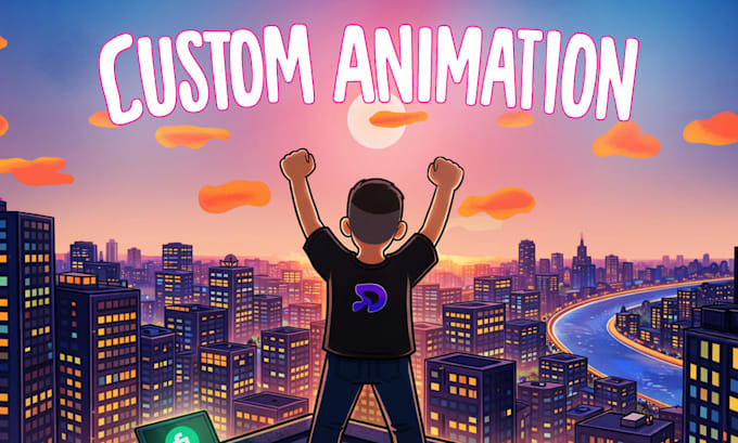 animate a 2d cartoon video animation or character video