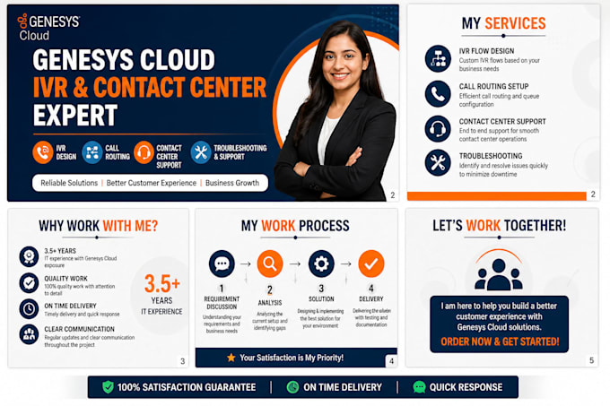 design or fix your genesys cloud IVR flow