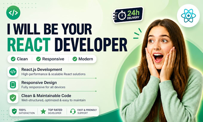 be your react developer