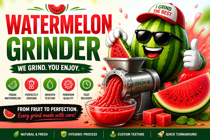 do sweet watermelon grinding for your business