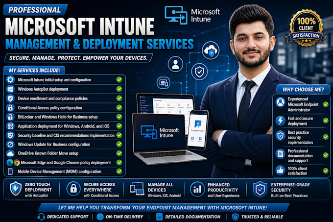 configure intune and autopilot for your company