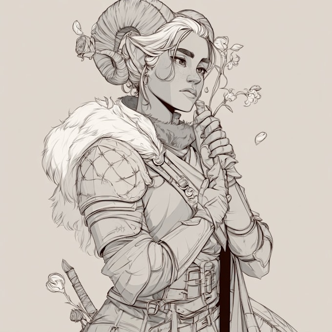create warcraft fantasy dungeons and dragons illustrations