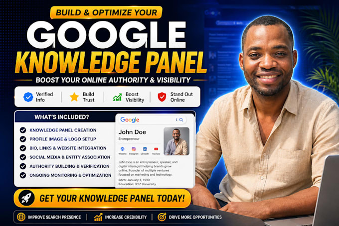 create, claim and edit a google knowledge panel