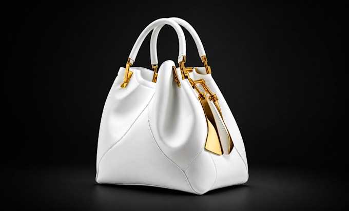 design luxury 3d handbag with realistic rendering for your brand