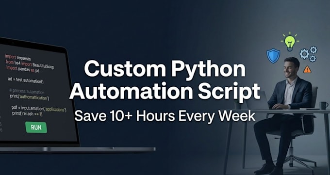 create a custom python script to automate web forms and data entry