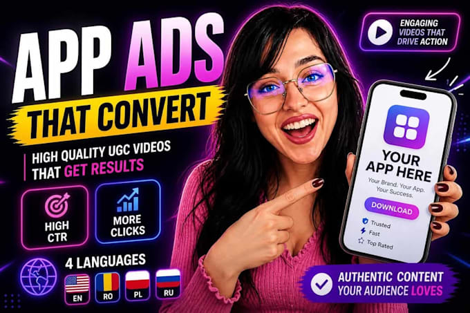 create ugc video ads for mobile apps