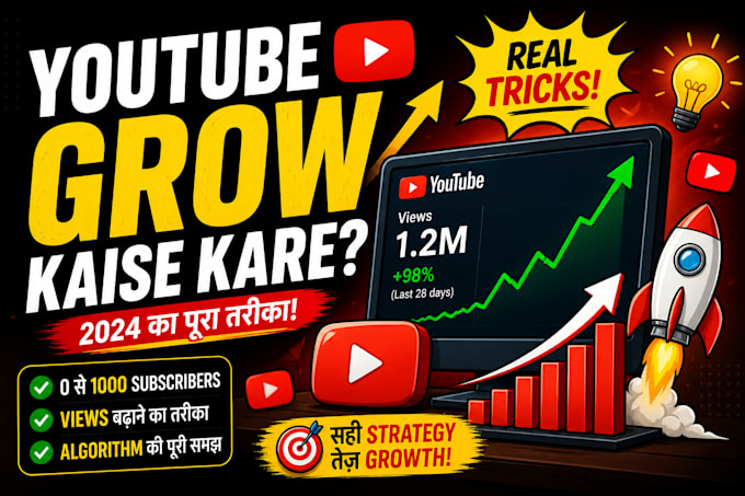 create  high quality viral youtube thumbnails