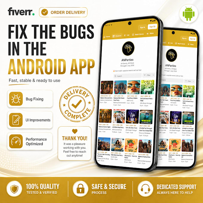 fix bugs and add features in your ai generated mobile app