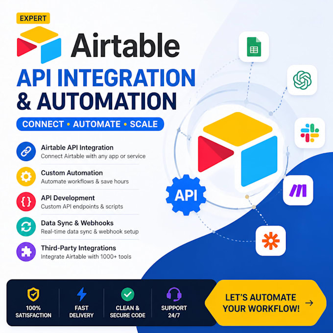 integrate and automate your airtable using its API