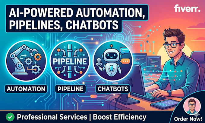 build ai powered automations, chatbots and content pipelines