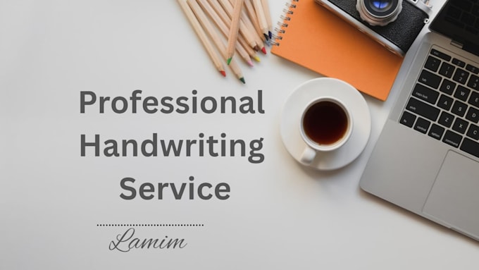 provide professional handwriting services