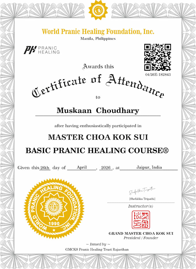send pure and powerful continuous distant pranic healing for a week