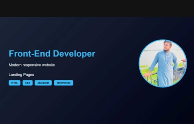 design and develop a modern responsive website using HTML CSS