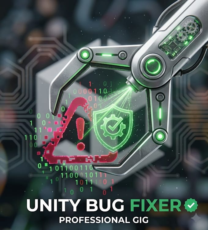 fix your unity bug or error