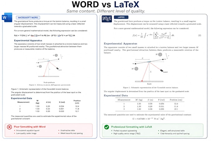 professionally typeset your academic document in latex