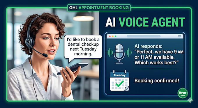 build an ai voice agent for gohighlevel appointment booking