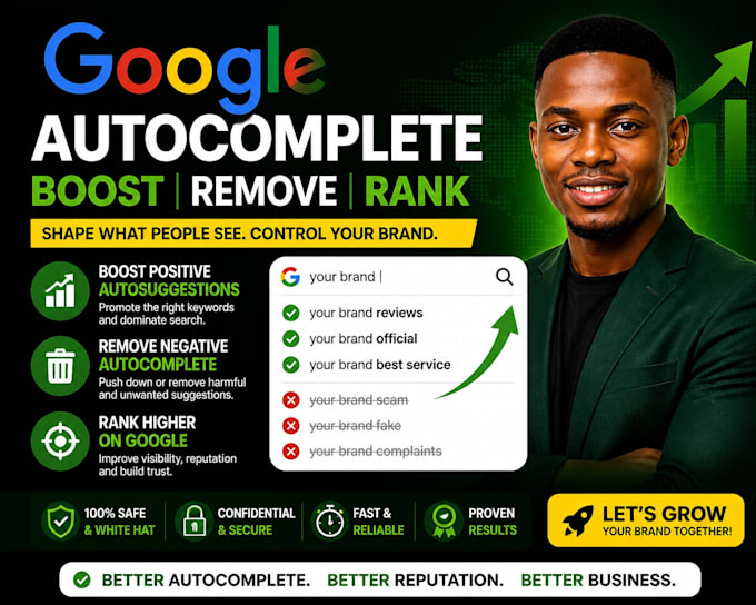 remove or boost google autocomplete and autosuggestions fast