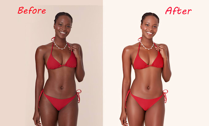 do professional photo retouching, skin smoothing, and blemish removal