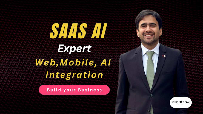 build an ai saas web application with ai app