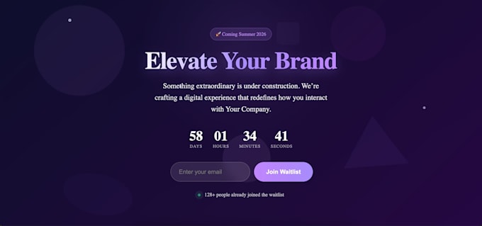 design responsive landing page