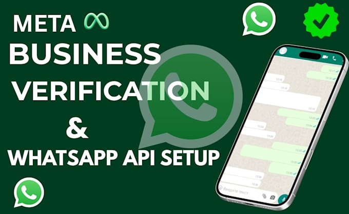set up whatsapp business api, meta verification, and cloud api integration