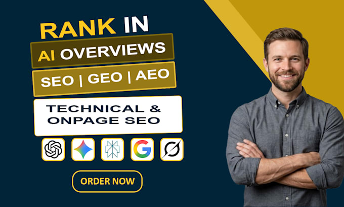 do onpage seo geo aeo service for wordpress shopify wix squarespace website