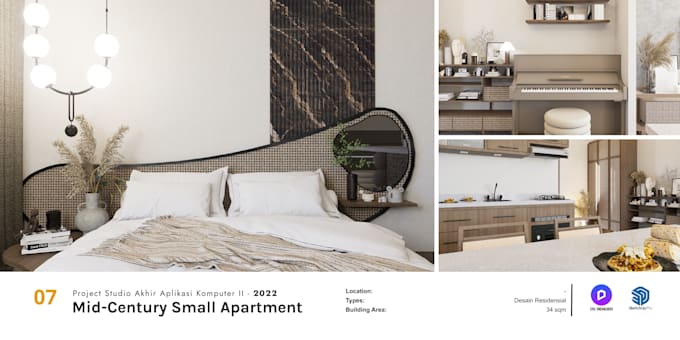 design your interior with mid century modern style