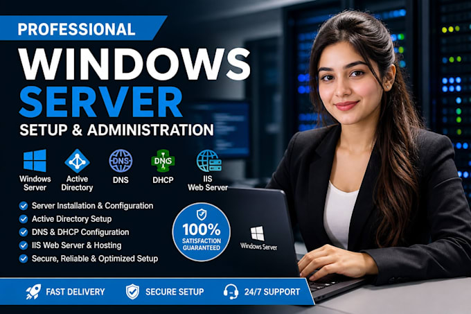 manage your windows server and network services