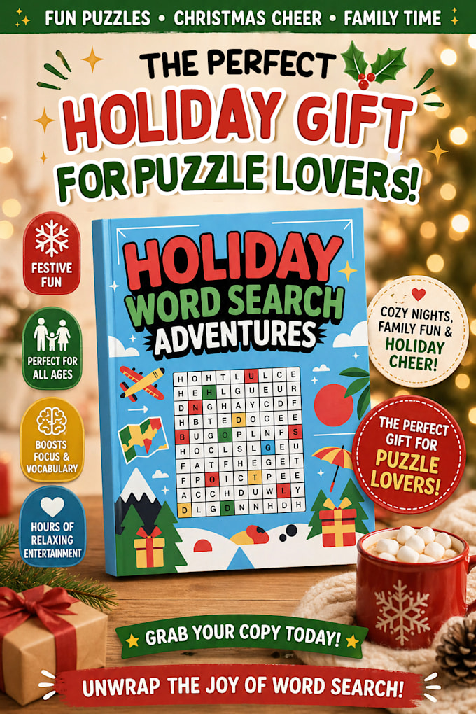 design engaging puzzle books for amazon KDP