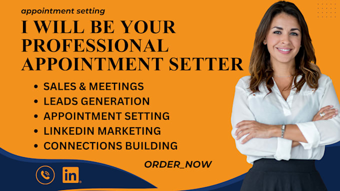be your professional linkedin marketing manager and b2b appointment setter