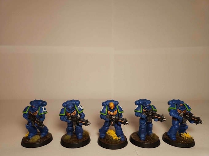 paint your warhammer 40k space marine models to a crisp tabletop standard