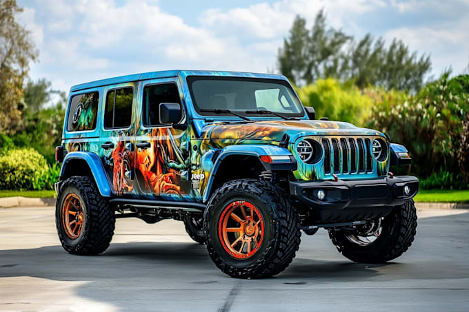 create captivating vinyl car wrap designs with style