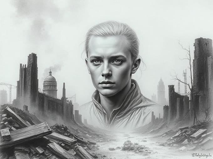 draw pencil or charcoal portrait drawings