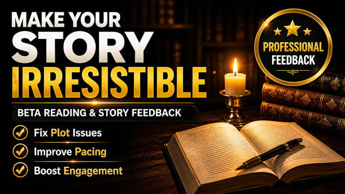 professional beta reading and story feedback
