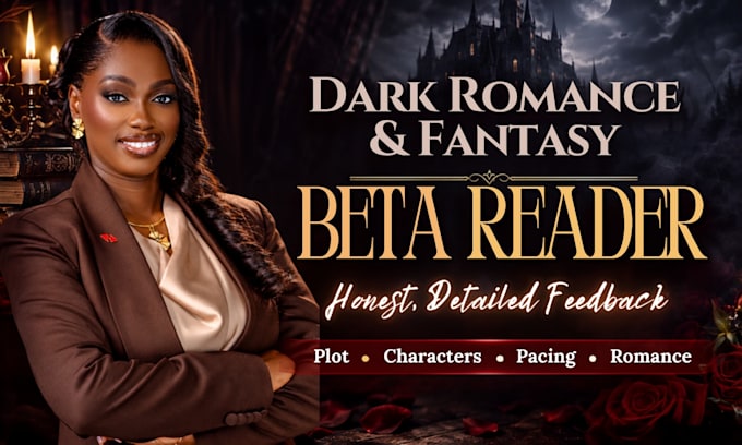 be your dark romance beta reader, fantasy beta reader and give honest feedback