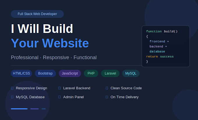 build a complete crud web app with PHP laravel and mysql