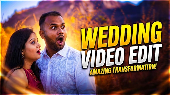 do wedding video editing with storytelling
