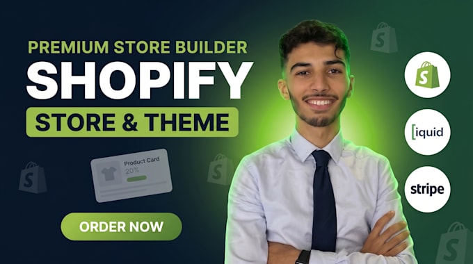 design and build a high converting shopify store with custom theme