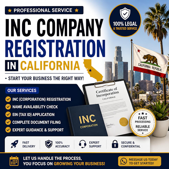 set up your california small corporation with ein