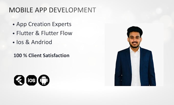 do application development using flutter and dart